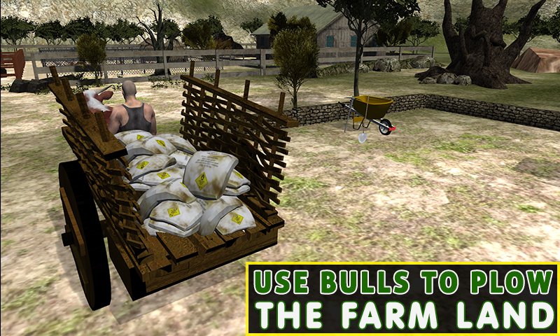 Bull Cart Farming Simulator