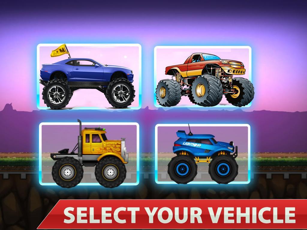 Monster Truck Driving & Stunt