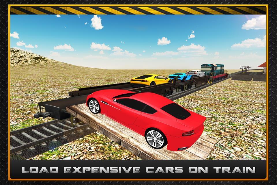 Car Cargo Transporter Train
