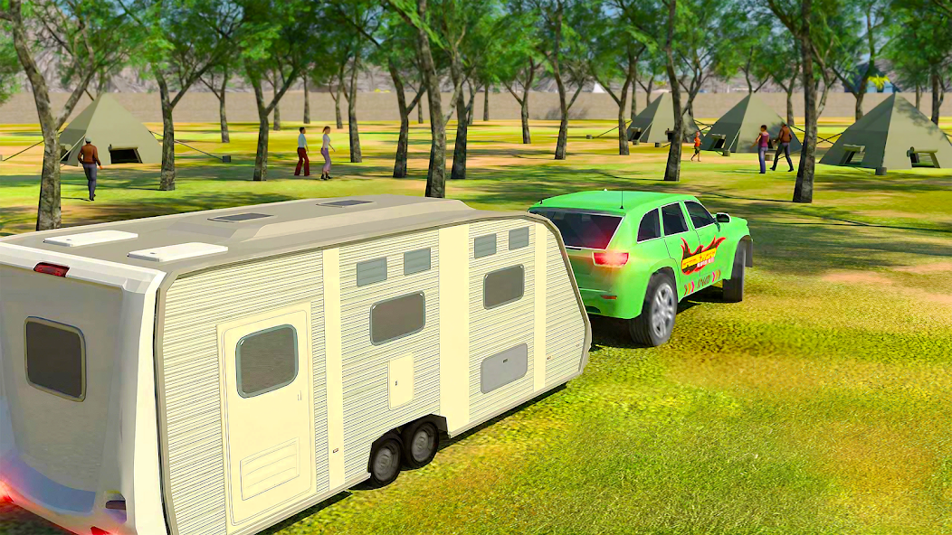 Camper Van Truck Driving Games