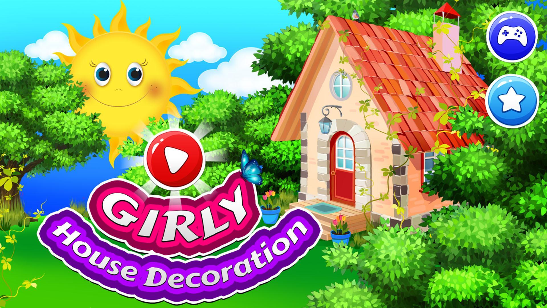 Girly Dollhouse Design & Decoration Game: DIY Home