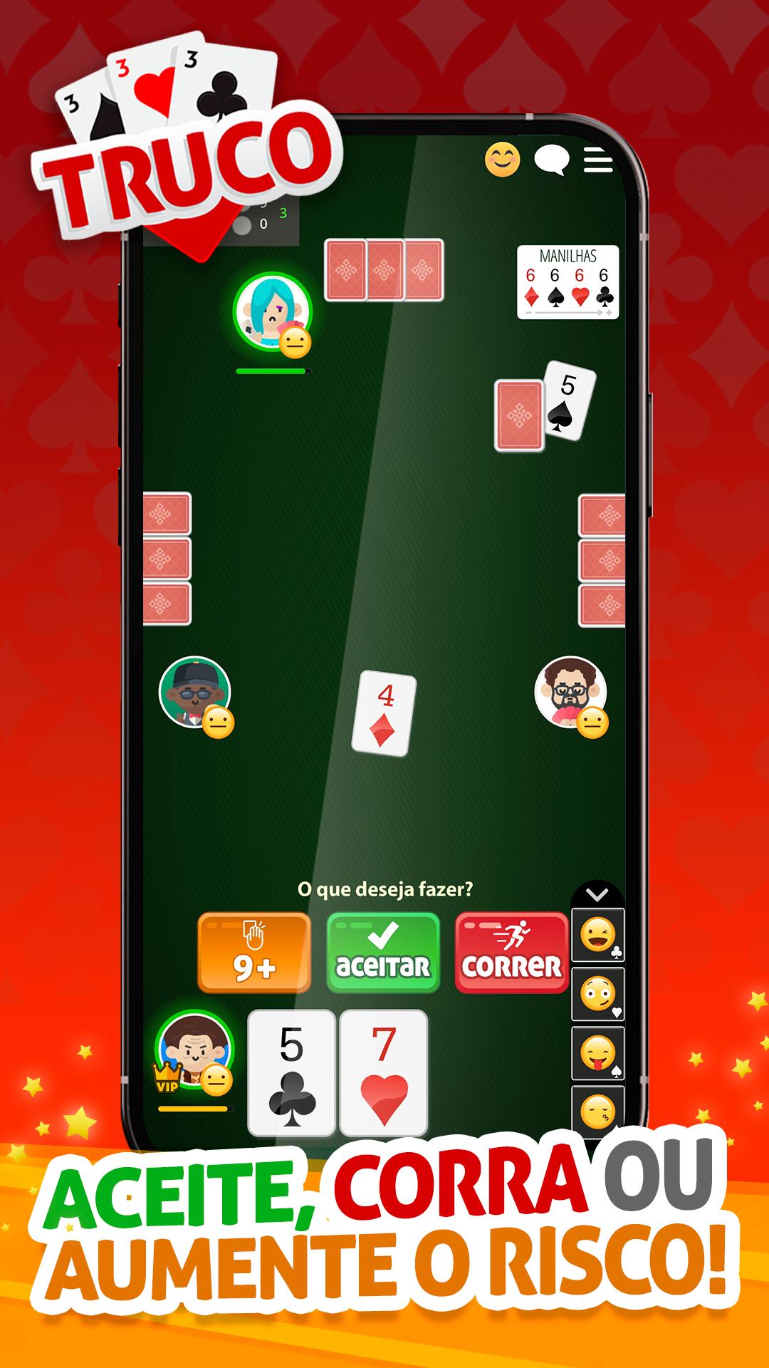 Truco MegaJogos: Cartas