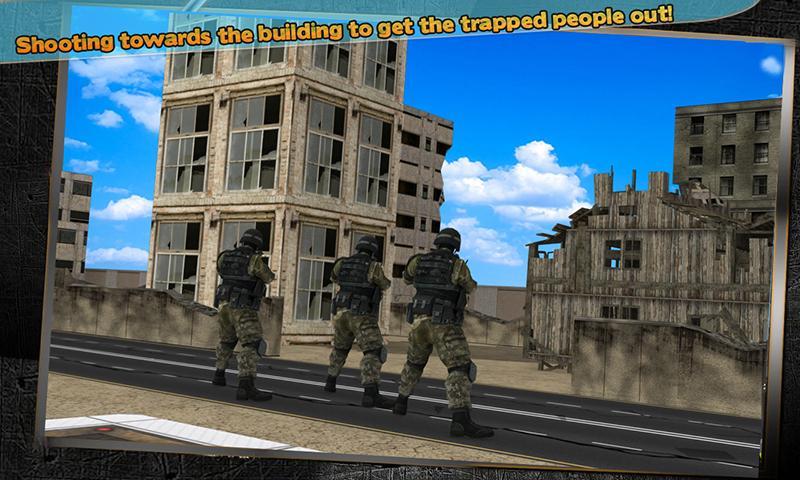 Police Commando: Rescue Ops
