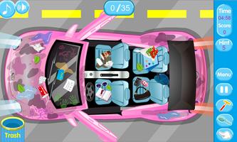 Clean my pink new car