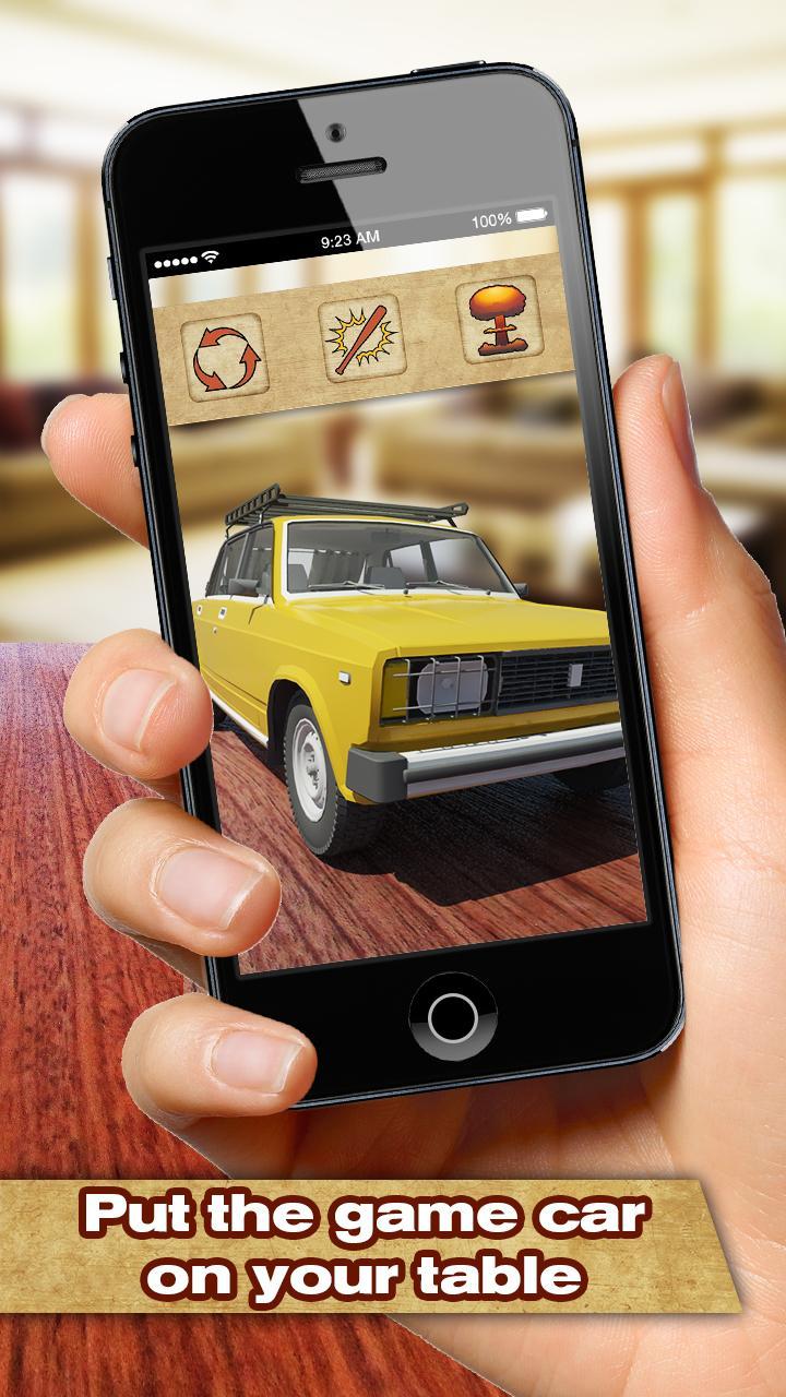 Car Crash Russian Lada 2105