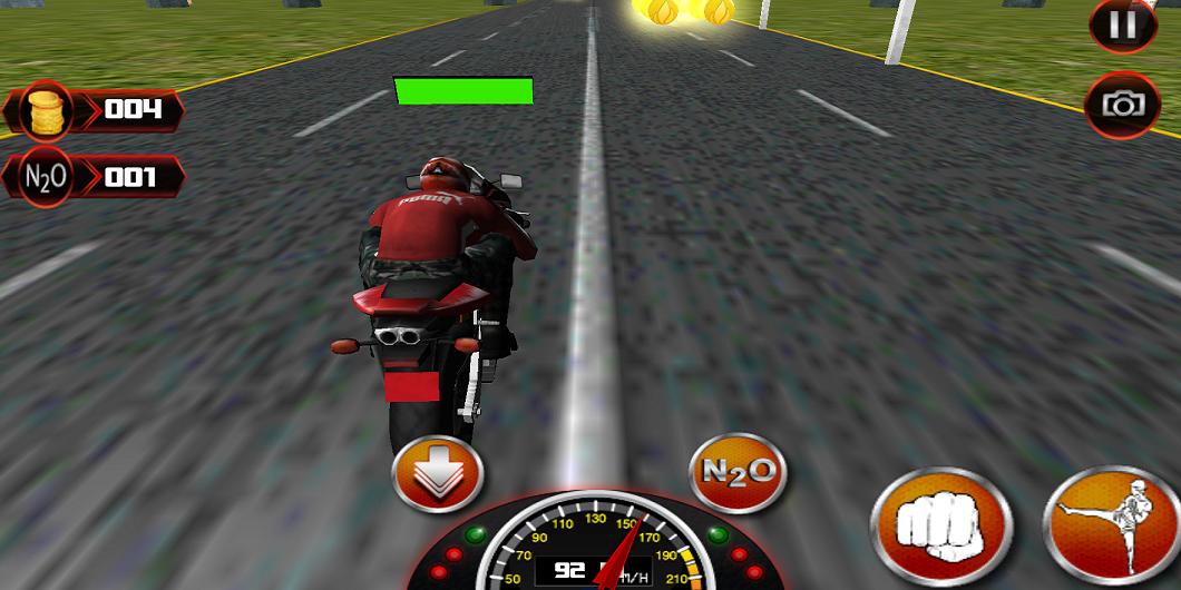 Motor Bike Death Racer: Attack