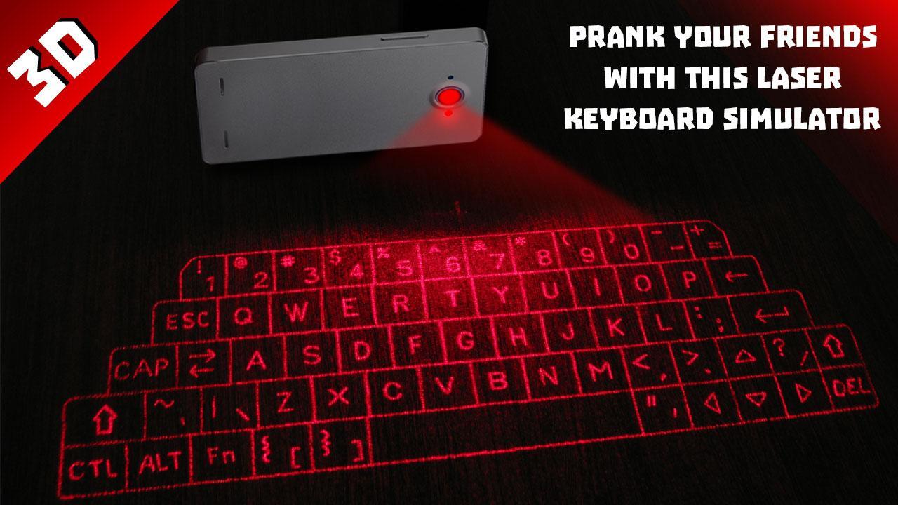Holo keyboard 3d