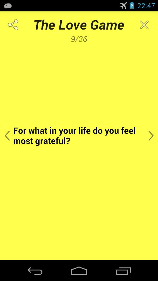 36 Questions - The Love Game