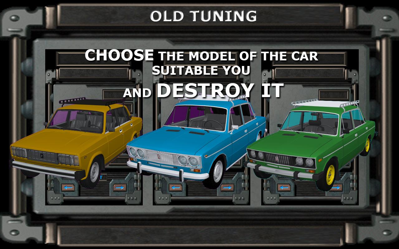 Crash VAZ Lada 2106 Old Tuning